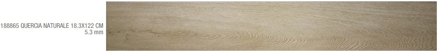 Quercia Naturale 18.3×122 cm / 7.2"×48"