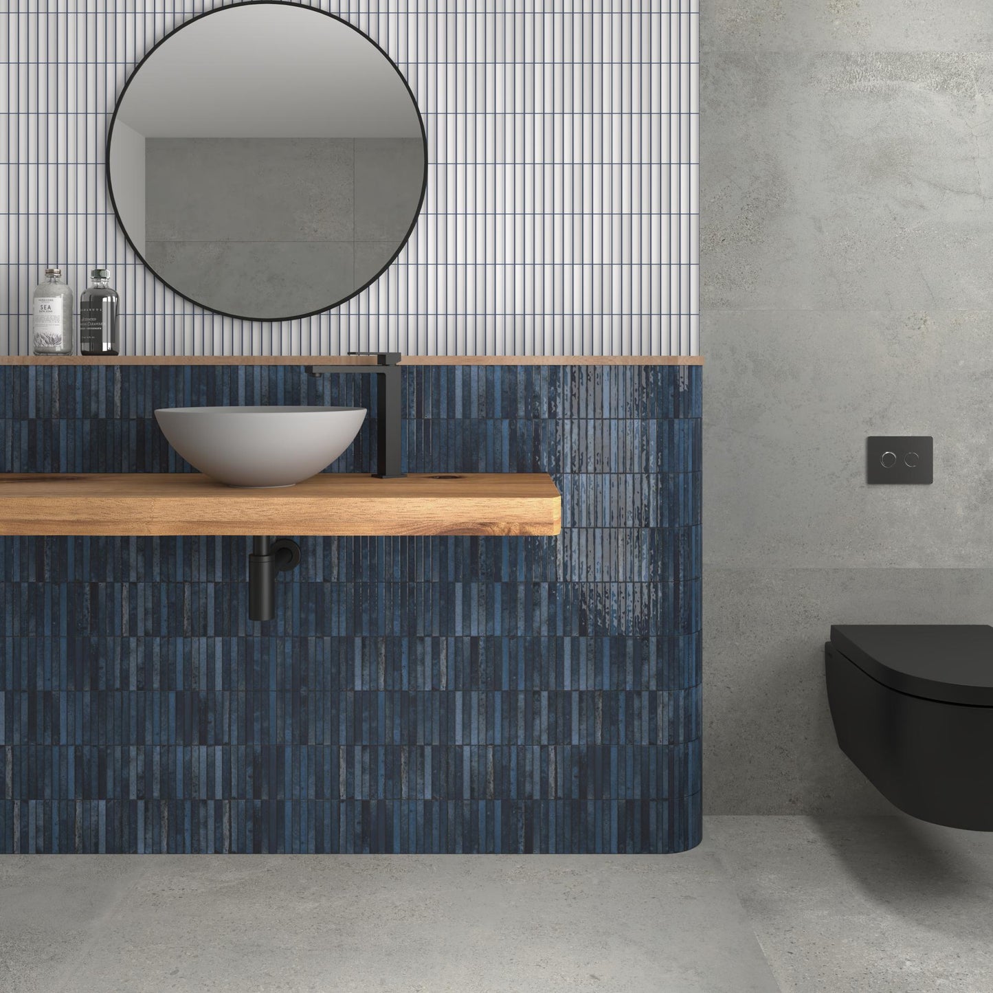 Kit-Kat Mosaic Ocean Glossy 11.5x23.1cm / 4,5”x9,1”