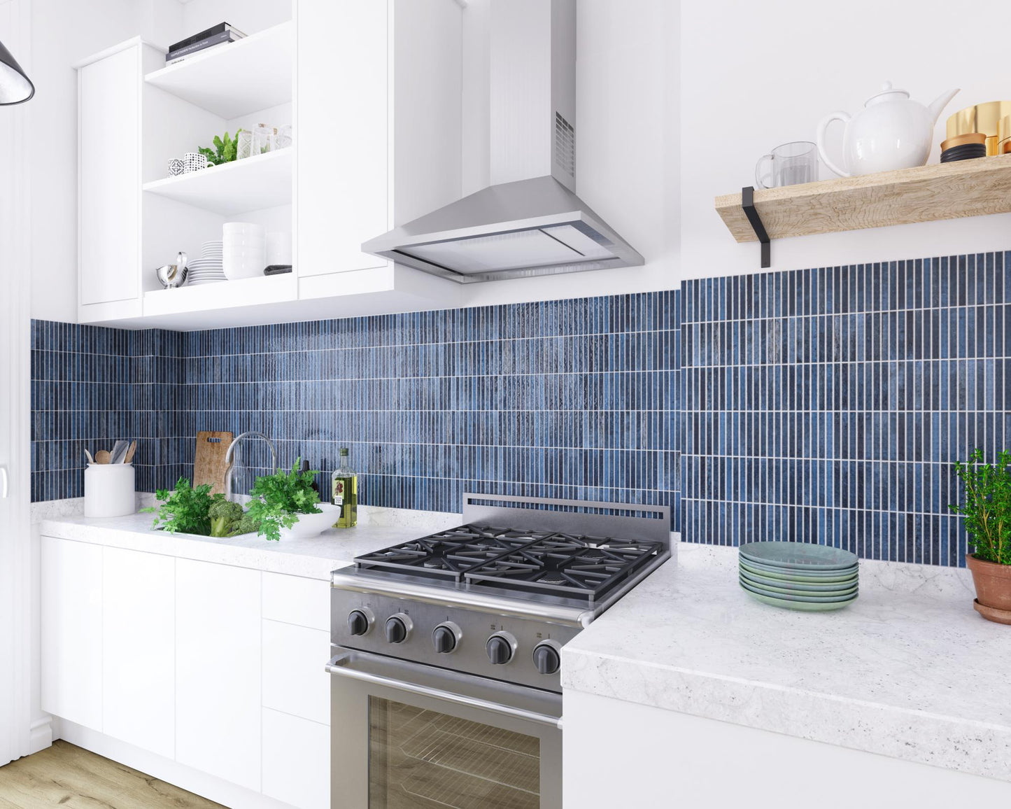 Kit-Kat Mosaic Ocean Glossy 11.5x23.1cm / 4,5”x9,1”