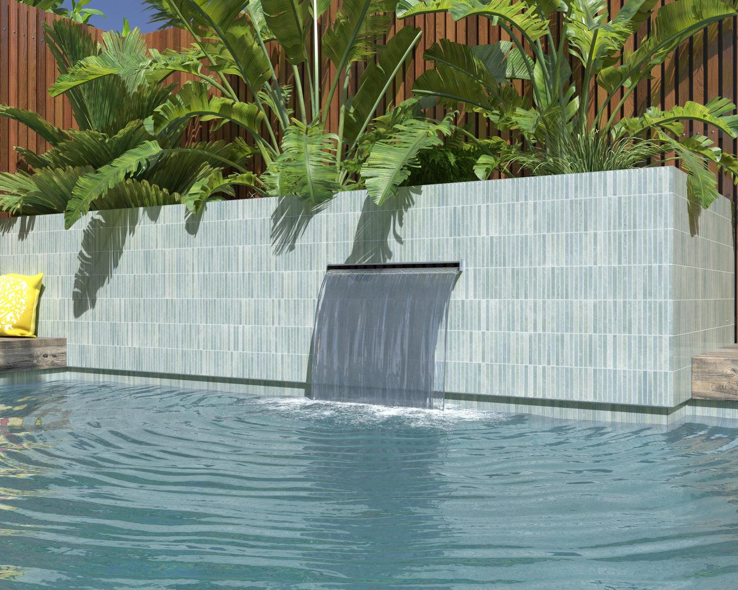 Kit-Kat Mosaic Water Glossy 11.5x23.1cm / 4,5”x9,1”