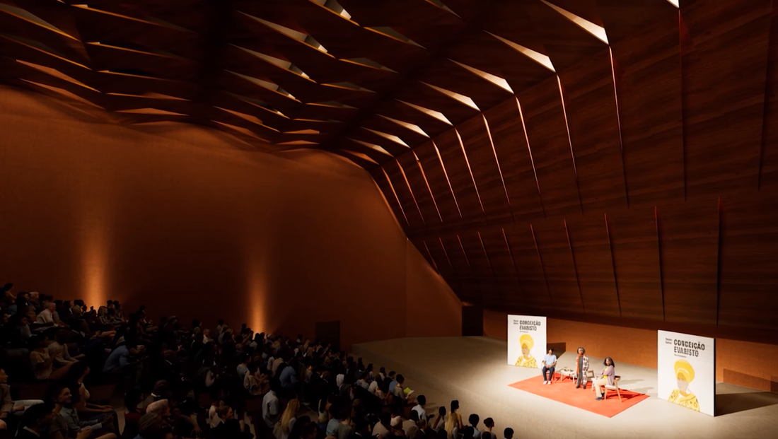 kéré architecture to build rio's public library around cylindrical 'tree of knowledge'