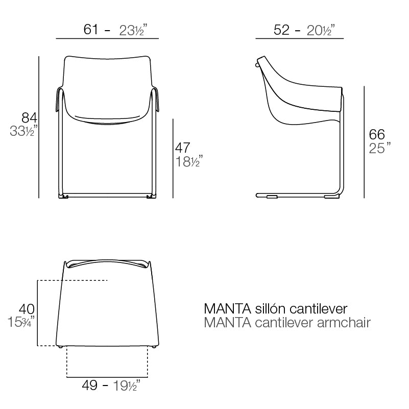 MANTA cantilever