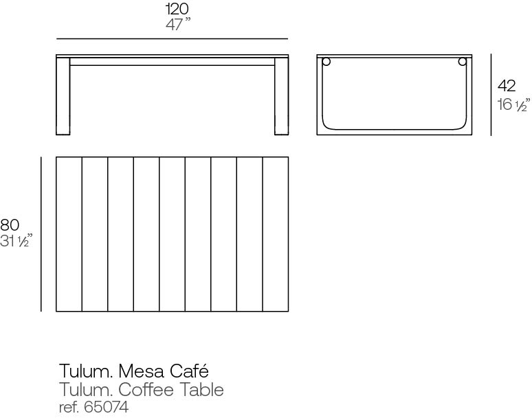 TULUM coffee table