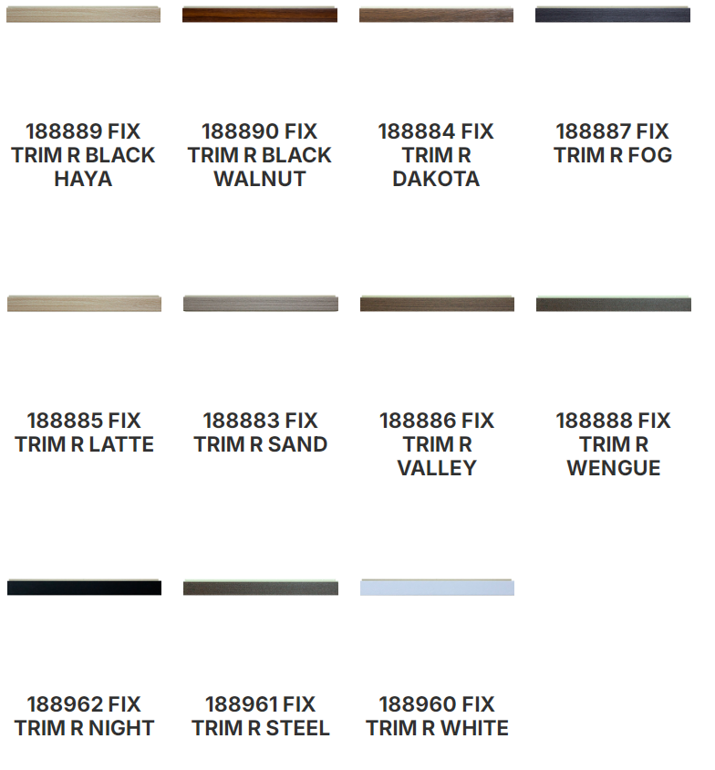 Fix Trims R 4.3×290cm / 1.6"×114.1"